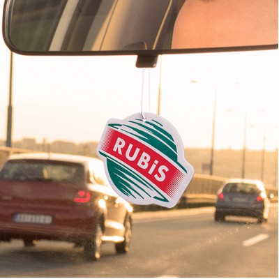 Paper Auto Air Freshener - Circle